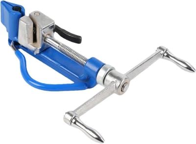 Bundel snijder roestvrijstalen gereedschapspanner riem spanner roestvrijstalen spinner klembandergereedschap Metal Banding metaalbanden Roestvrij staal Blauw