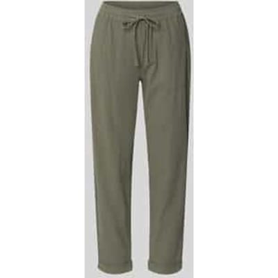 Broek met elastische band en tunnelkoord model 'Cissie'