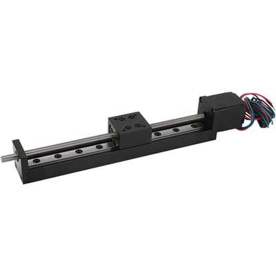 150mm Slag Lineaire Schuiftafel Legering Mini Hoge Nauwkeurigheid T-vormige Schroef Enkele Rail Lineaire Bewegingspodium voor X Y Z Assen