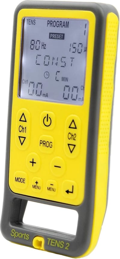 TensCare - Sport TENS2 TENS apparaat | Pijnverlichting | Elektrodentherapie | Spierstimulator | TENS Pijntherapie