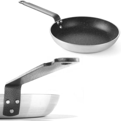 HENDI Koekenpan – Aluminium – Marble anti-aanbaklaag – Ø 26 cm – Inductie geschikt
