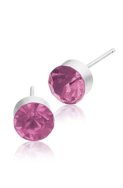 Montebello Oorbellen Zaba - 925 Zilver - Zirkonia - ∅6mm
