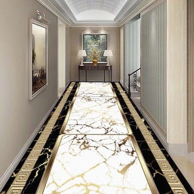 Luxe Lange Gangtapijt in Europese Stijl Hotel Lopers Doorgang Pluisvrij Tapijt Decoratie Trappen Entree Antislip Vloermatten 160*200cm