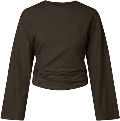 Pieces Top met lange mouwen PCALLI