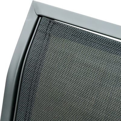 YYchan schommelbank voor buiten - 3 personen - zwart - 147 x 75 x 85 cm