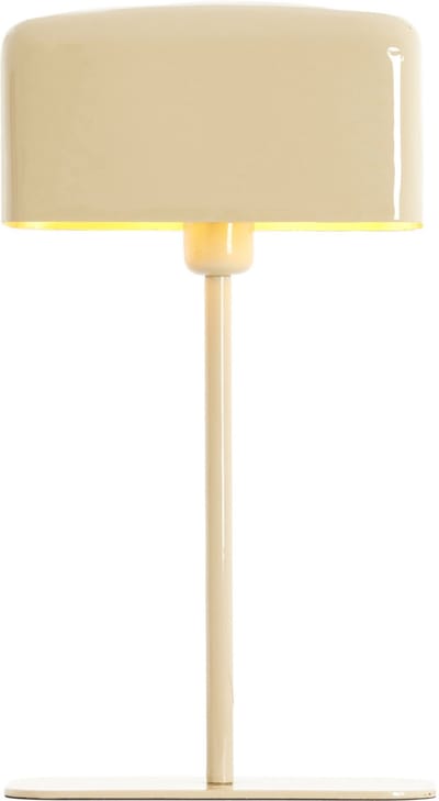 Tafellamp - beige - Elenie - metaal - nachtkastlamp - E27 - 1897382 - Light & Living