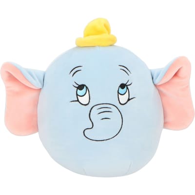 Disney Dumbo Squishy 32 cm - Knuffel - Zachte stof - Grijs