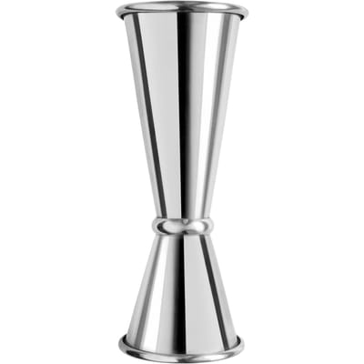 15-60ml Nieuwe Dubbele Shot RVS Maatbeker Cocktail Shaker Drank Spiritus Maat Jigger Keuken Bar Barware Gereedschap zilver