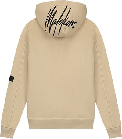Malelions Hoodie cargo - Licht bruin