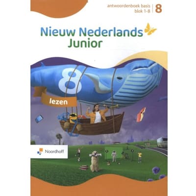 Nieuw Nederlands Junior / Lezen Groep 8 Basis / Antwoordenboek