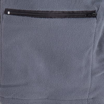 Gebreid Wollen Dames Vest van Schapenwol met Polyester Fleece voering en vaste capuchon met binnenkraag - SHAKALOHA - W Patch NH S