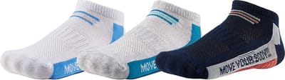iN ControL 3pack sportieve sneakersokken - laag - maat 27/30