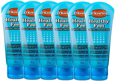 O'KEEFFE'S - Healthy Feet tube - 6 Pak - Voordeelverpakking