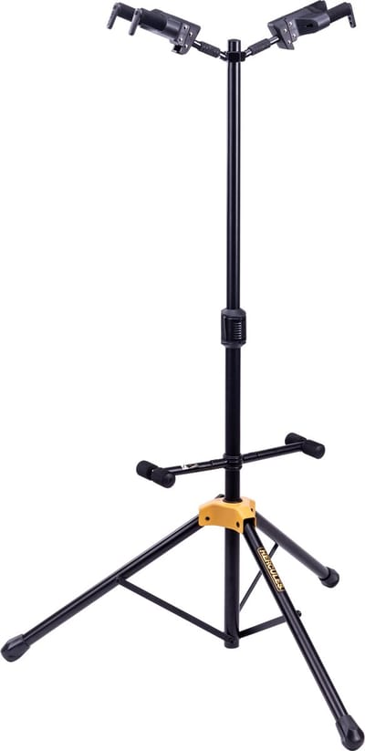 HERCULES Stands HCGS-422B+ gitaarstandaard, AGS Plus, voor 2 instrumenten