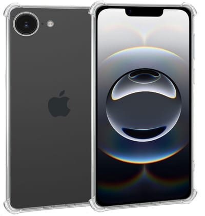 ChiGuard Hoesje Geschikt voor iPhone 16e - Shock Proof Case – Cover Transparant