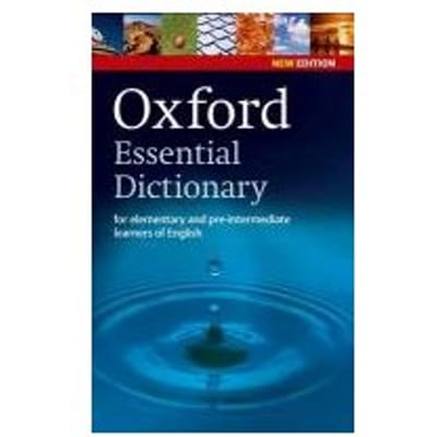 Oxford Essential Dictionary With Cd-Rom