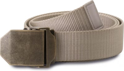 K-up Riem van nylon KP813 - Beige / Old Brass - One size