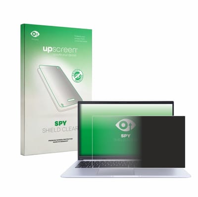 upscreen - privacy screenprotector voor ASUS Vivobook 15 X1502ZA - Folie Beschermfolie Blauwlichtfilter