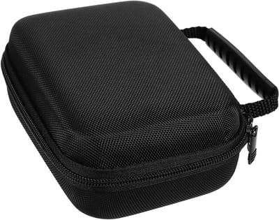Digitale Opbergtas voor Kleine Camera's, Reis- en Outdoor Tas met Hard Shell, Geschikt voor Accessoires en Reisadapter