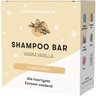 SOLYD Shampoo Bar Warm Vanilla 60gr