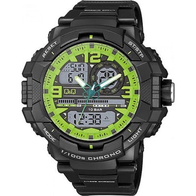Q&Q Horloge Heren GW86J008Y 55mm 10 ATM