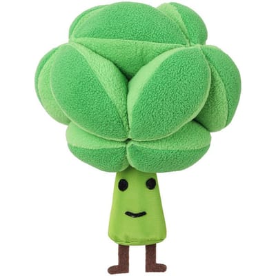 Snuffel Broccoli Hondenpuzzelspeelgoed Verhoogt IQ Langzaam Voedseldispenser Huisdier Kat Trainingsspellen Voeren Voeden Voedsel Intelligentiespeelgoed 21x16cm groen