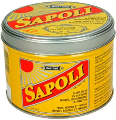 SAPOLI - Boenwas vast -  Kleurloos -  450 ML ERES 38145