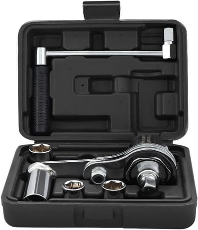 Koppelvermenigvuldigingssleutel - Handsleutelset Wielmoeren - Voertuigreparatie - Extra Hefboomwerking - 17/19/21 Mm - Meerkleurig