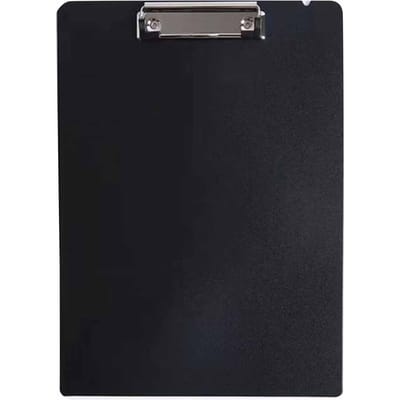 A4 Klembord Verdikt Multifunctioneel Bureau Documentenhouder voor Bestanden Materialen School Kantoor Black