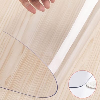 Bureau Stoelmat - Vloerbeschermer Bureau - Vloer Beschermen - 1.5mm Dik PVC - 100x130cm - Transparant