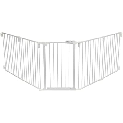 Trixie Afsluithek metaal, 5 elementen met deur B 62,5-300 x H 76,5 cm hond