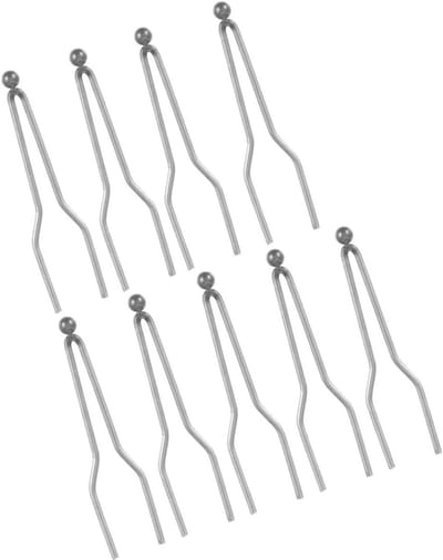 Pyrografie Tips - Houtbrandmachine Tips - Artistiek Houtsnijwerk - Hoge Impedantie - 9 Stuks - Zilver