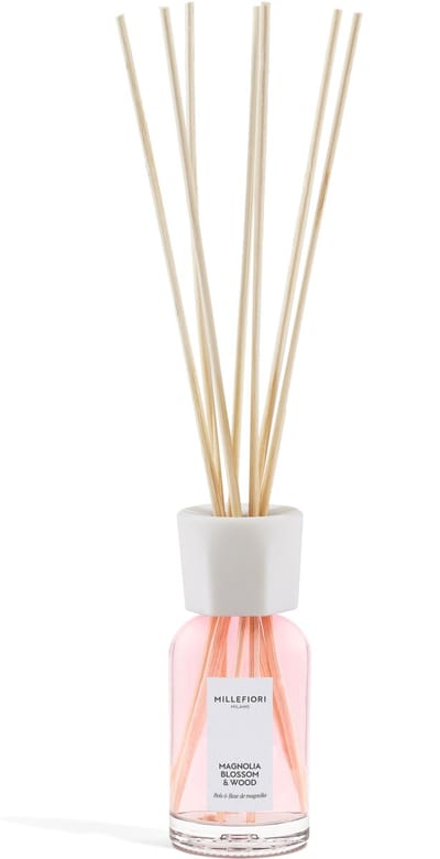 Millefiori Milano - Geurstokjes 100 ml - Magnolia Blossom & Wood - 2 tot 3 maanden