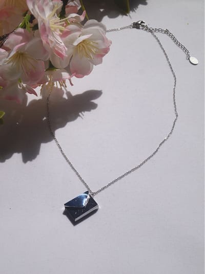 Love Letter Ketting – Envelop Symbool van Liefde & Verbondenheid | “Love You” Gravure | Subtiel Sieraad | BlijvendJij Sieraden