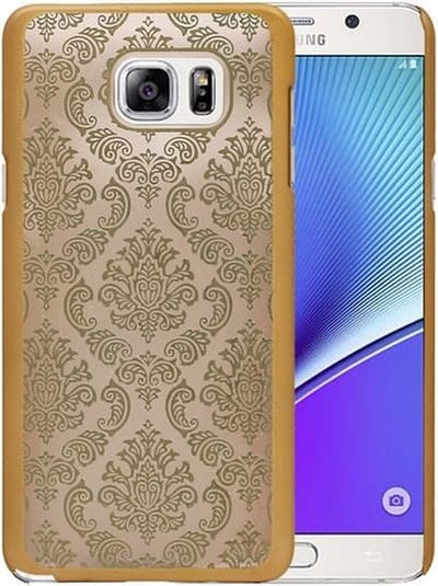 Goud Brocant TPU back case cover hoesje voor Samsung Galaxy S6