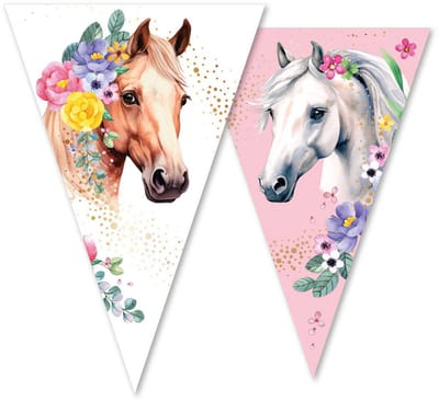 Globos Horse Bunting - 10m