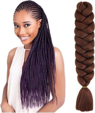 X-Pression Ultra Braid Premium - Vlechthaar - Licht Kastanjebruin - Light Auburn - Synthetisch haar