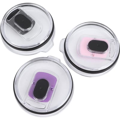 Magnetisch Bekerdeksel Zwart Paars Roze Magnetische Lekkagevrije Vervangende Schuifdeksel voor 20oz Koffiebekers white