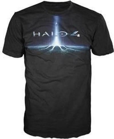 Halo 4-Bl. Cover Logo T-shirt-2XL