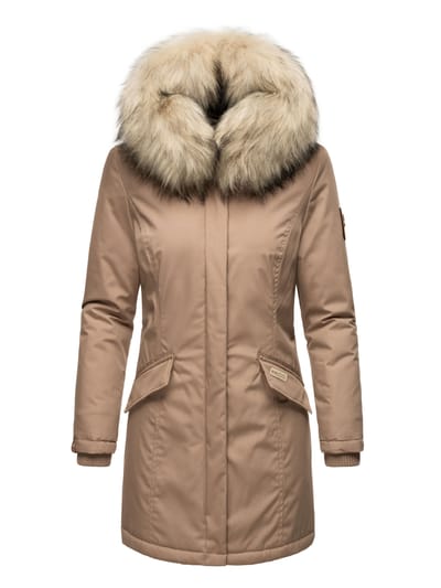 Navahoo Dames Winterparka Cristal – Premium Collectie met Afneembare Bontkraag