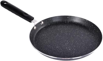 Pannenkoekenpan - Tawa Koekenpan - Ontbijt Bakken - Gelijkmatige Warmte - 34 cm - Zwart