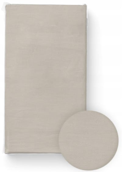 Jersey Hoeslaken 120x60 cm Beige - Zacht & overdreven