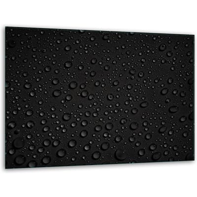 TMK ArtDeko Serie - Glazen Snijplank - 40x30 cm - Zwart - Moderne - Universeel