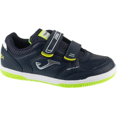 Joma Top Flex Jr 26 TPJW IN, voor een jongen, Marineblauw, Indoorschoenen, maat: 35,5