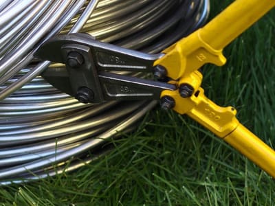 Betonschaar - Stalen snijder - Betonstaal knippen - Instelbare snijkracht - 60 cm - Geel