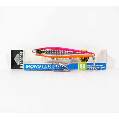 Yo Zuri Duel hardcore monstershot 95 zinkend kunstaas F1196-HPI (1635) white