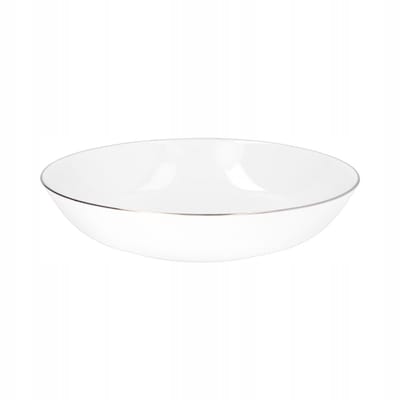 Chodzież Diep Bord 21cm Wit Porselein Gouden Rand City
