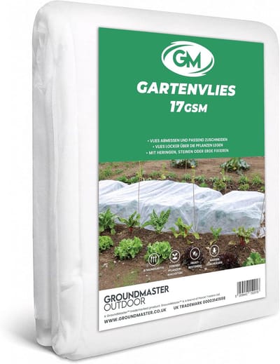 Waterdoorlatend tuinvlies 2 x 10 m voor vorstbescherming en plantenhulp