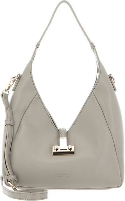 SEIDENFELT MANUFAKTUR Schoudertas Giora Hobo Bag Parchment Green / Gold Groene