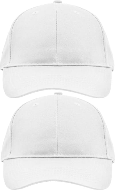 2x stuks myrtle beach baseball cap - 6-panel - voor volwassenen